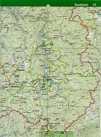 Тисульский Район Карта